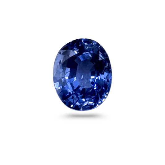 1.72 Carat Natural Blue Sapphire Oval Cut Stone