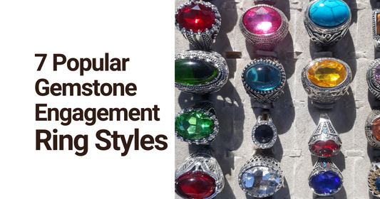 7 Popular Gemstone Engagement Ring Styles