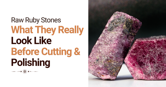 Raw Ruby Stones: What They Really Look Like Before Cutting and Polishing