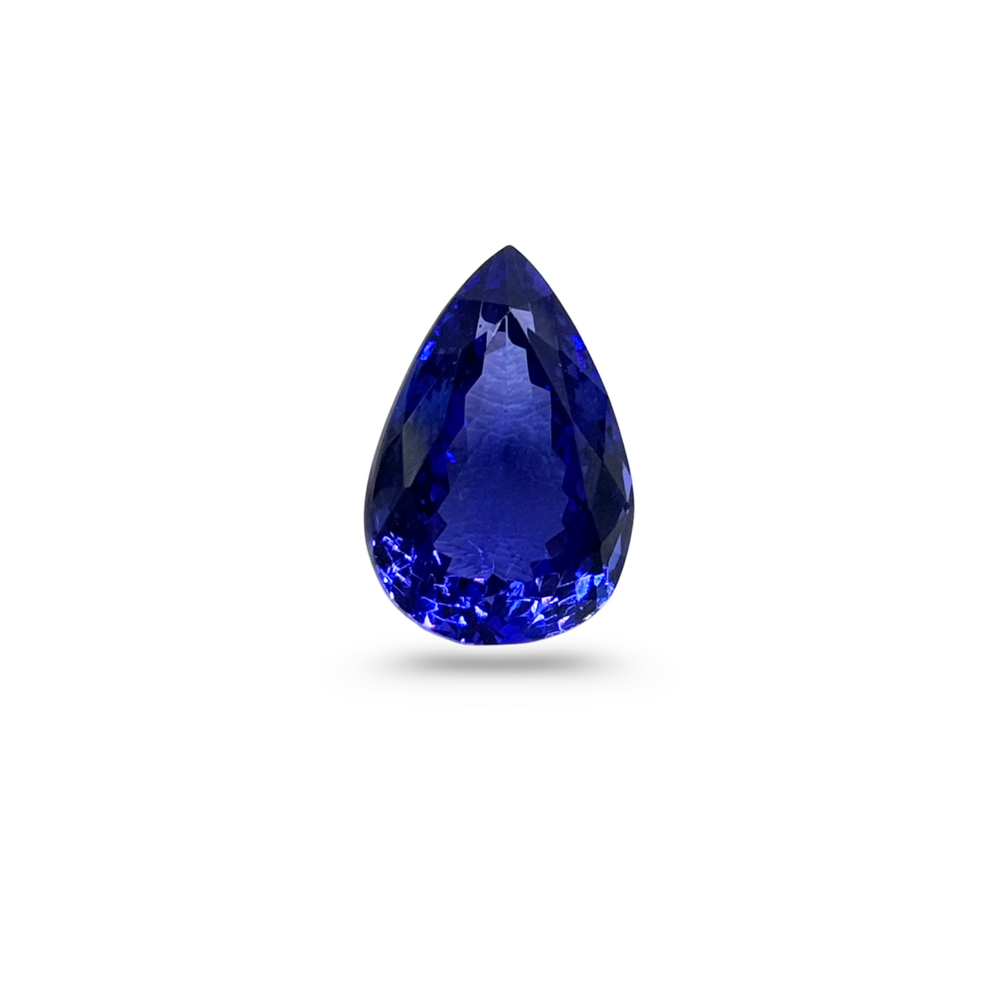 Natural Tanzanite Pear Stone