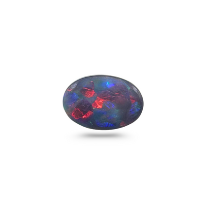 Certified Australian Black Opal – 5.84 Carat Natural Gemstone