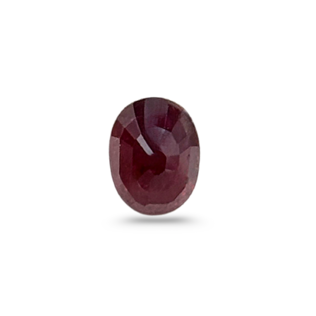 Natural Ruby Oval Shape Stone 2.17 Carat