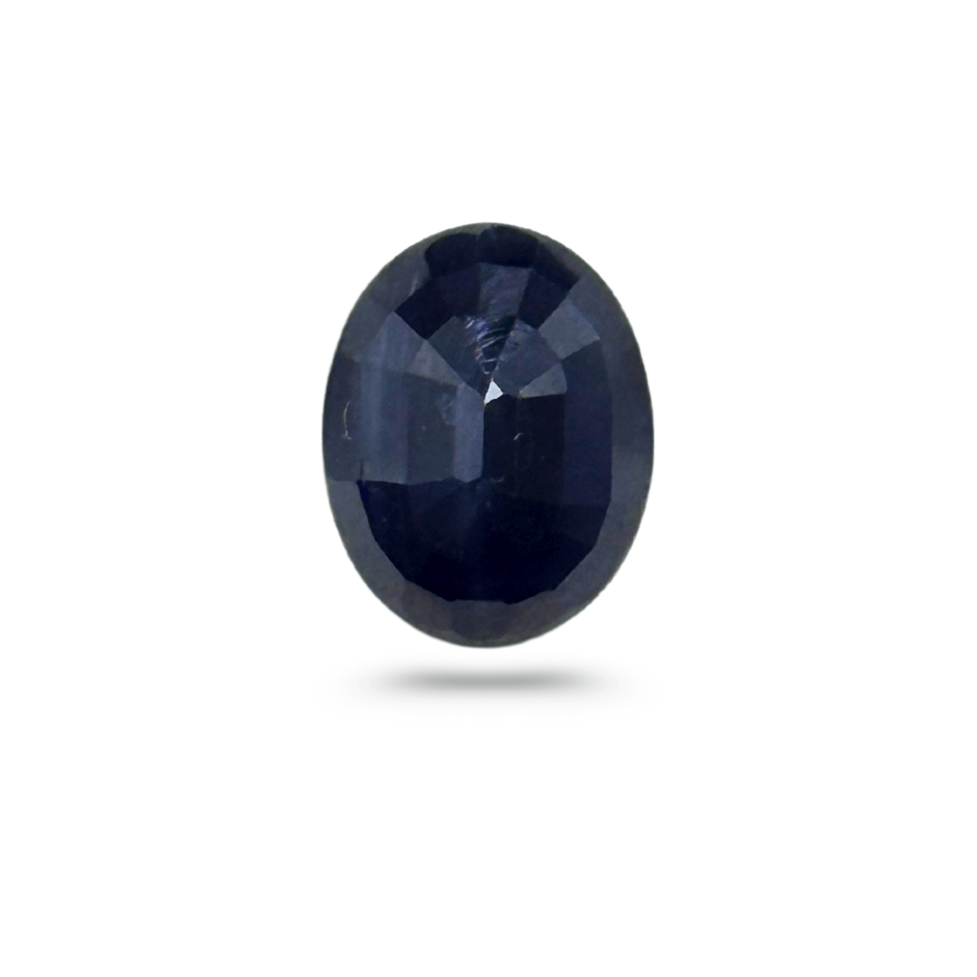 3.64 Carat Natural Blue Sapphire Oval Cut Stone