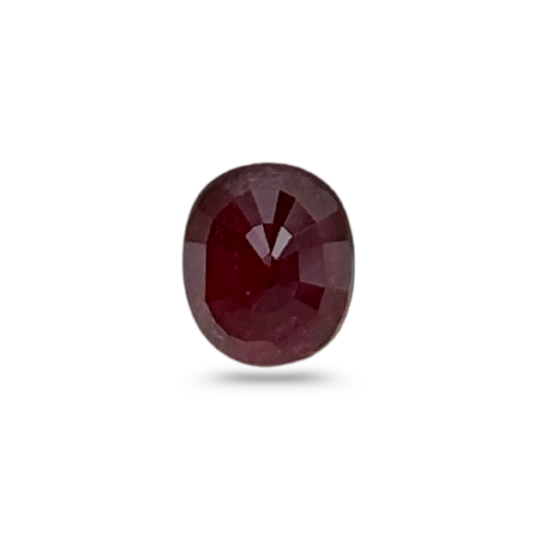Genuine Oval Ruby – Natural Gemstone from Multi Gems Dubai