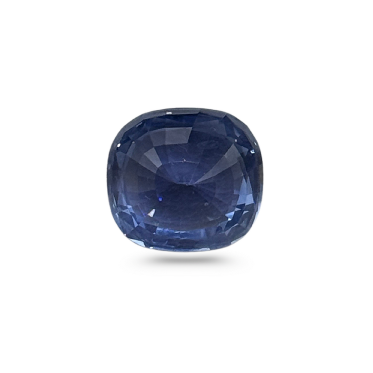 Certified 7.60 Carat Blue Sapphire – Cushion Cut Natural Gemstone