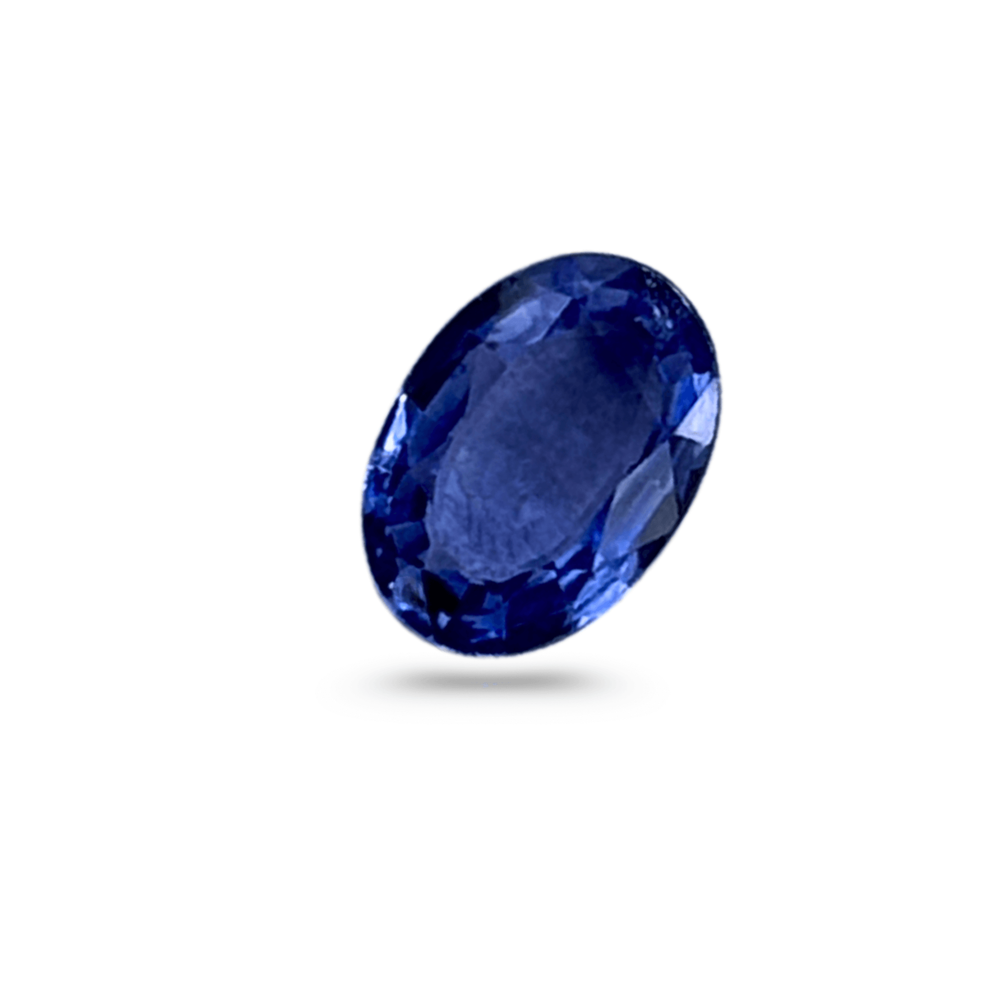 1.97 Carat Natural Blue Sapphire Oval Cut Stone