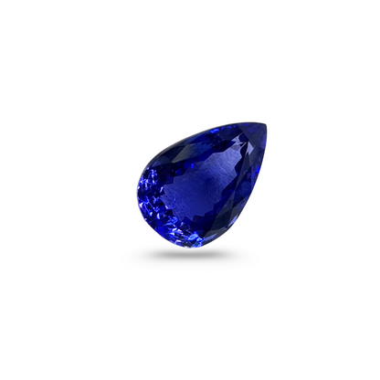 Natural Tanzanite Pear Stone