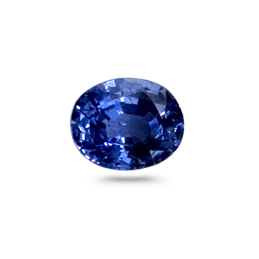 1.91 Carat Natural Blue Sapphire Oval Shape Gem
