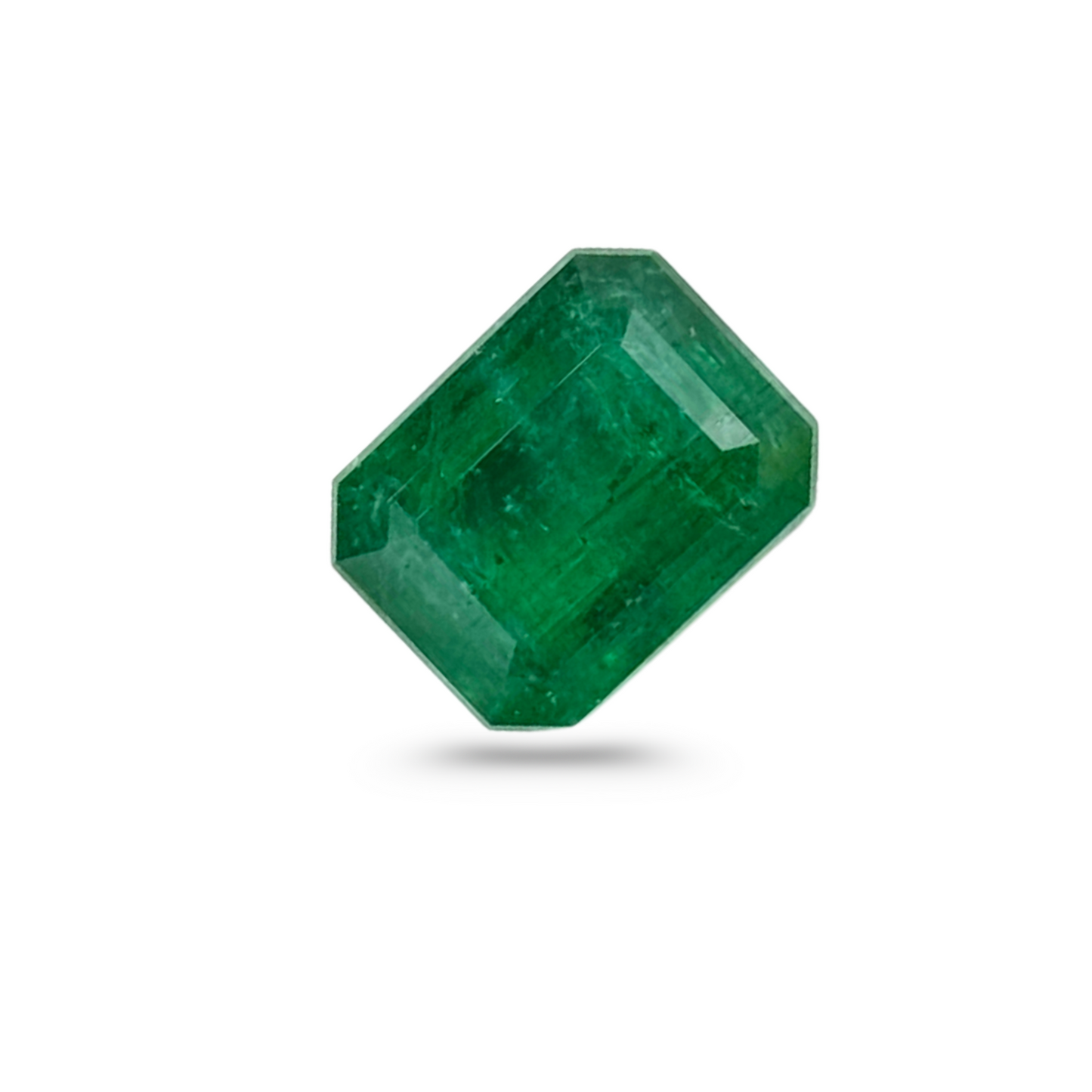 Certified Zambian Emerald - 7.28 Carat Natural Gemstone