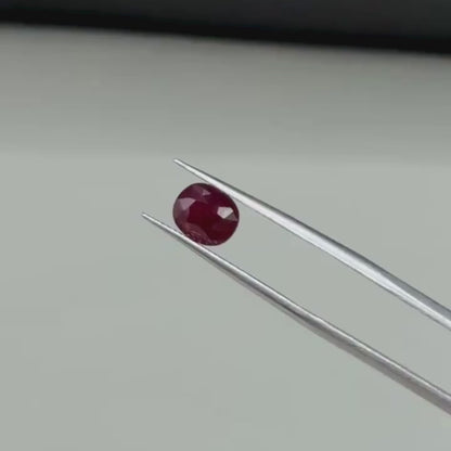 Genuine Oval Ruby – Natural Gemstone from Multi Gems Dubai
