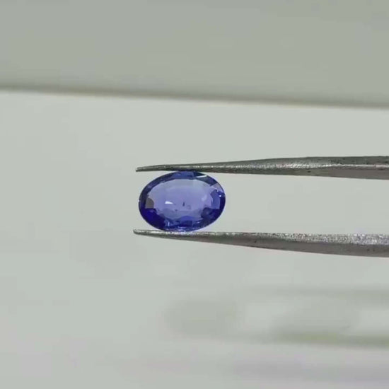 1.77 Carat Natural Blue Sapphire Oval Cut Gemstone