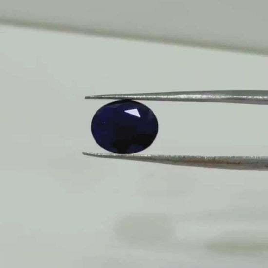 3.07 Carat Natural Blue Sapphire Oval Shape Stone
