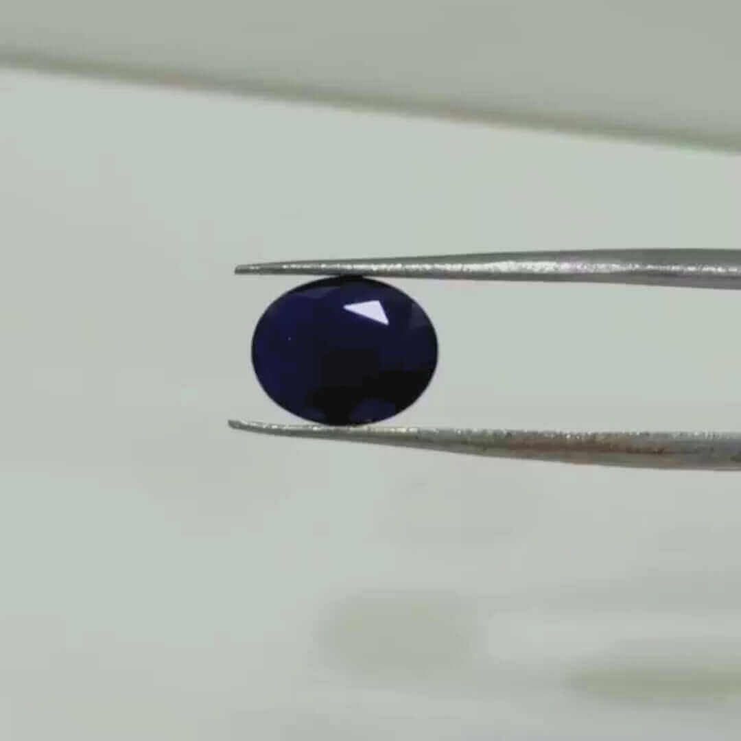3.07 Carat Natural Blue Sapphire Oval Shape Stone